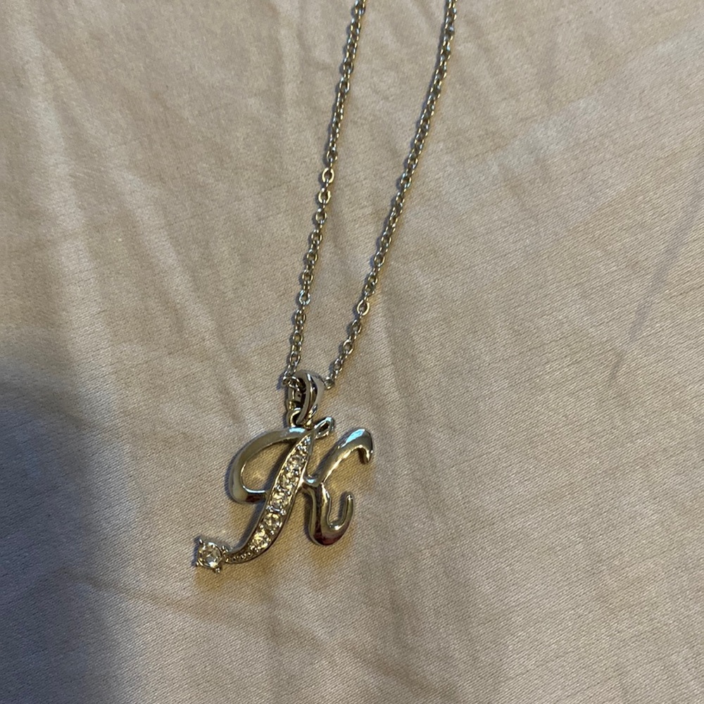 LETTER K NECKLACE
